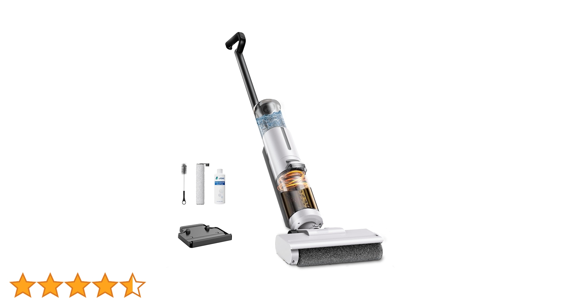 Amazon | JONR 水拭き掃除機 乾湿両用クリーナー 吸引＆水洗い